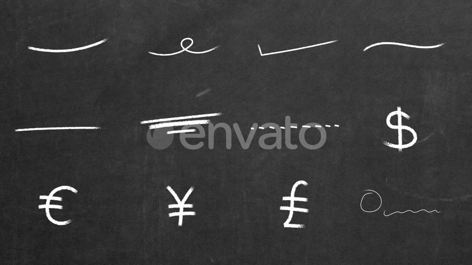 Chalk Elements Videohive 24581249 Motion Graphics Image 7