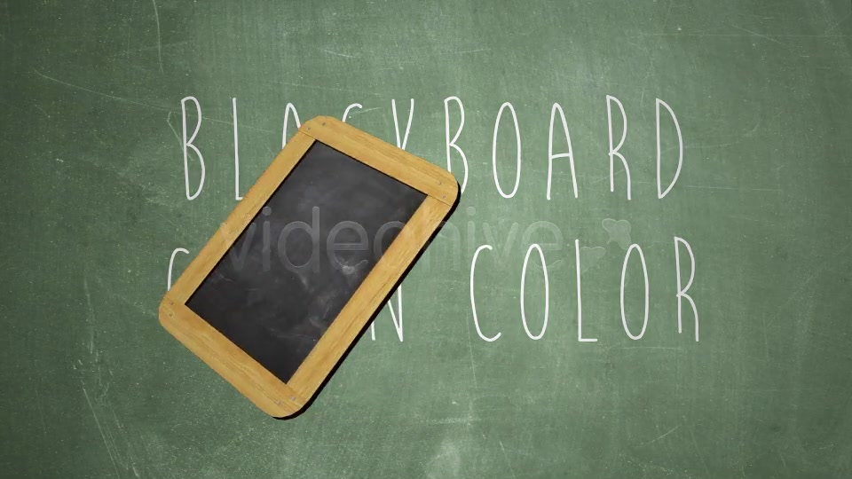 Chalkboard (2 Pack) Green & Black Videohive 8171739 Motion Graphics Image 7