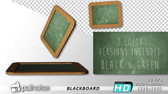 Chalkboard (2 Pack) Green & Black - Download Videohive 8171739