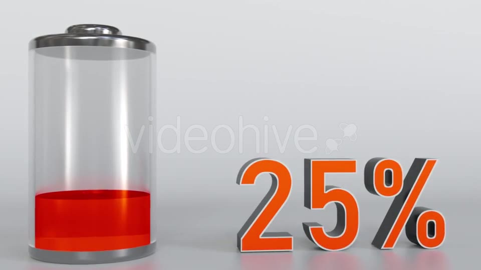 Charging Battery Videohive 21206927 Motion Graphics Image 2
