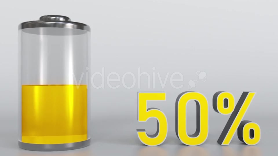 Charging Battery Videohive 21206927 Motion Graphics Image 3