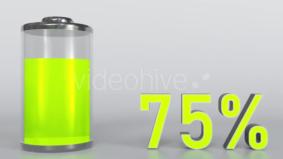 Charging Battery Videohive 21206927 Motion Graphics Image 4
