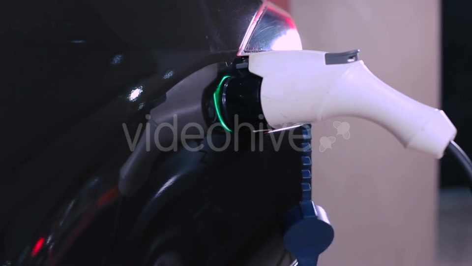 Charging The Electric Car  Videohive 18365206 Stock Footage Image 3