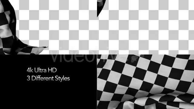 Checkered Flag Racing Transition 4K Videohive 19882442 Motion Graphics Image 2