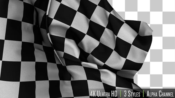 Checkered Flag Racing Transition 4K - Download Videohive 19882442