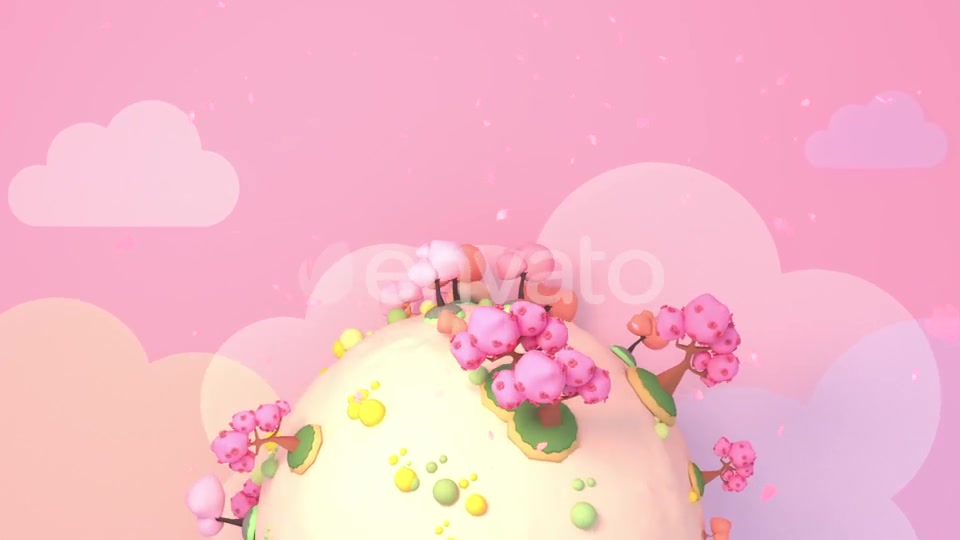 Cherry Blossom World Videohive 21627133 Motion Graphics Image 8
