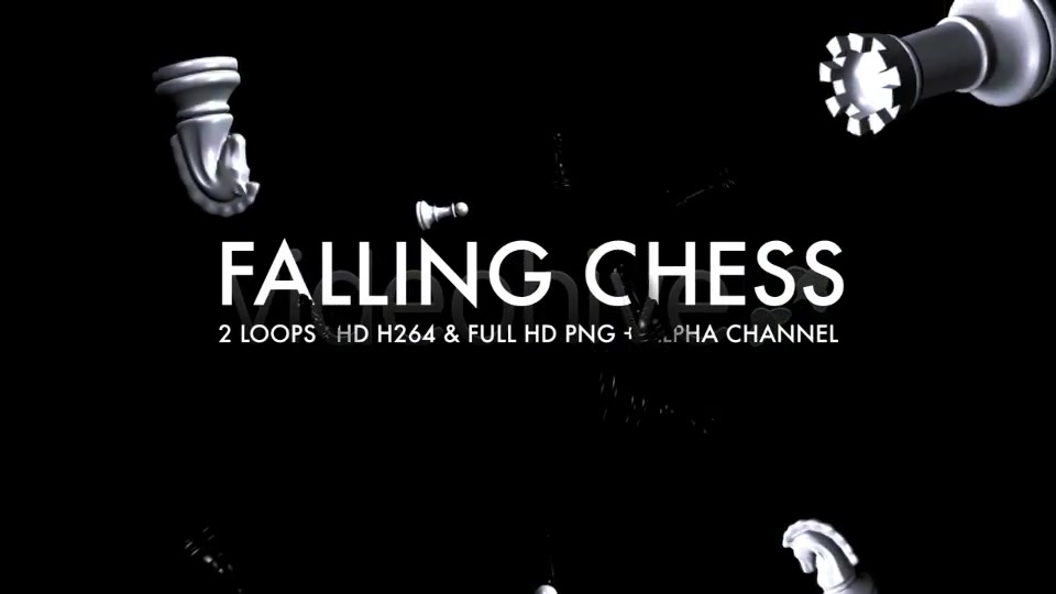 Chess Falling Loop Videohive 4684438 Motion Graphics Image 5