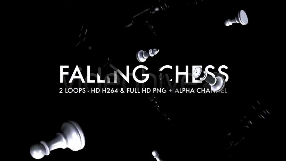 Chess Falling Loop Videohive 4684438 Motion Graphics Image 8
