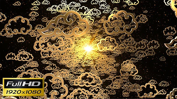 Chinese Clouds Loop Background - 19823706 Download Videohive