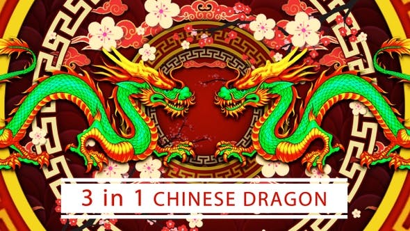 Chinese Dragon - 23194771 Videohive Download