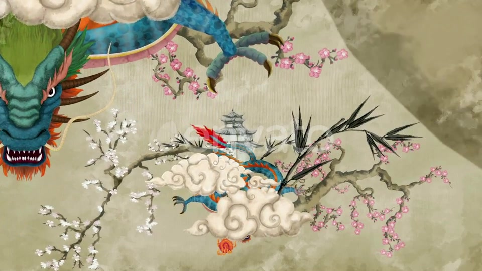 Chinese Dragon Painting 01 Videohive 22745014 Motion Graphics Image 4