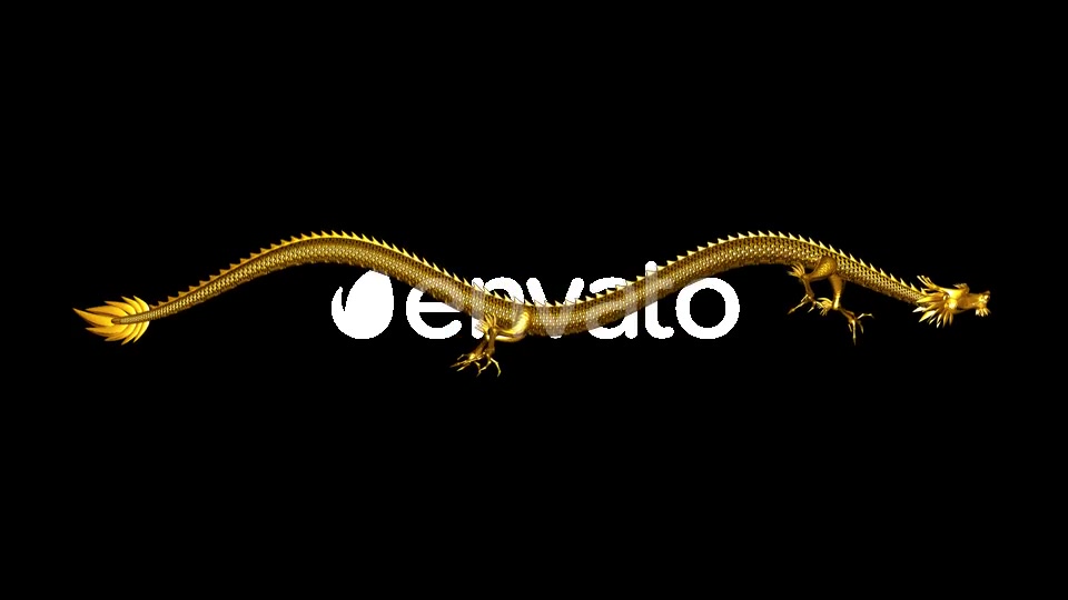 Chinese Dragon Side Loop Videohive 22554207 Motion Graphics Image 8