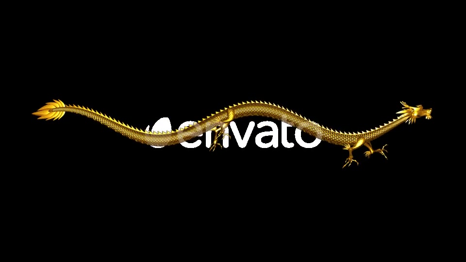 Chinese Dragon Side Loop Videohive 22554207 Motion Graphics Image 9