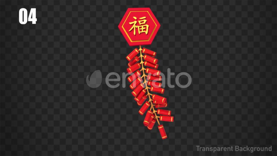 Chinese Firecrackers Pack Videohive 23134244 Motion Graphics Image 7