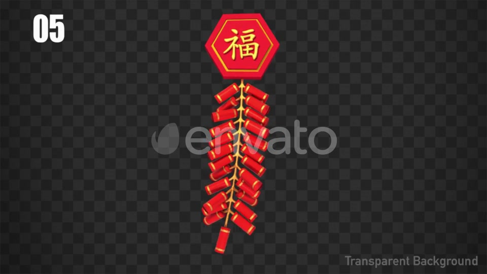 Chinese Firecrackers Pack Videohive 23134244 Motion Graphics Image 9