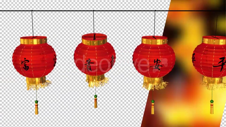 Chinese Lantern Front Panning Videohive 20264097 Motion Graphics Image 6