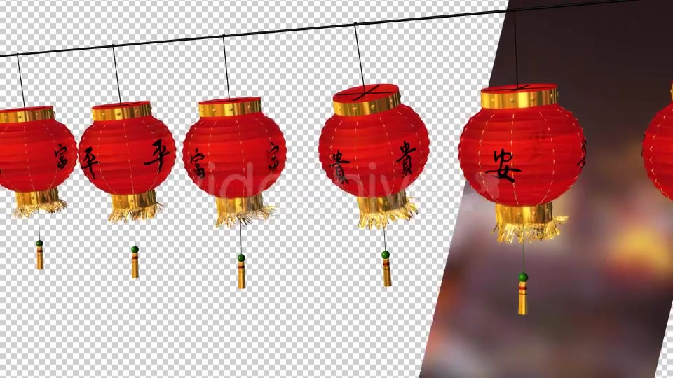 Chinese Lantern Right Panning Videohive 20264134 Motion Graphics Image 6