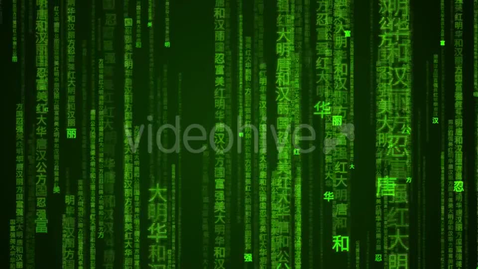 Chinese Matrix Videohive 20509595 Motion Graphics Image 1