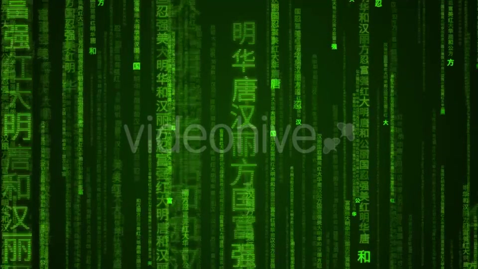 Chinese Matrix Videohive 20509595 Motion Graphics Image 4