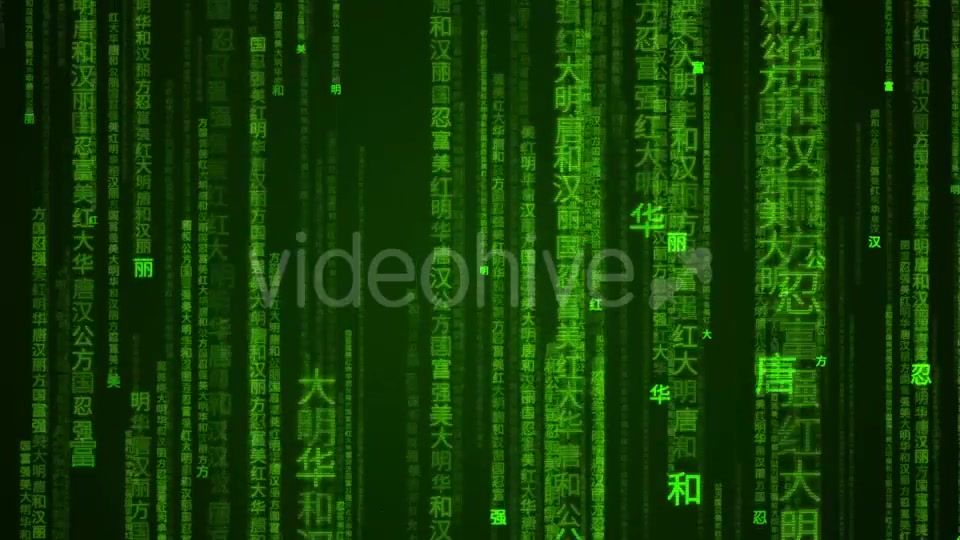 Chinese Matrix Videohive 20509595 Motion Graphics Image 6