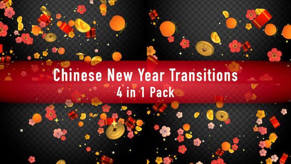 Chinese New Year Transitions Pack II - Download 21330096 Videohive