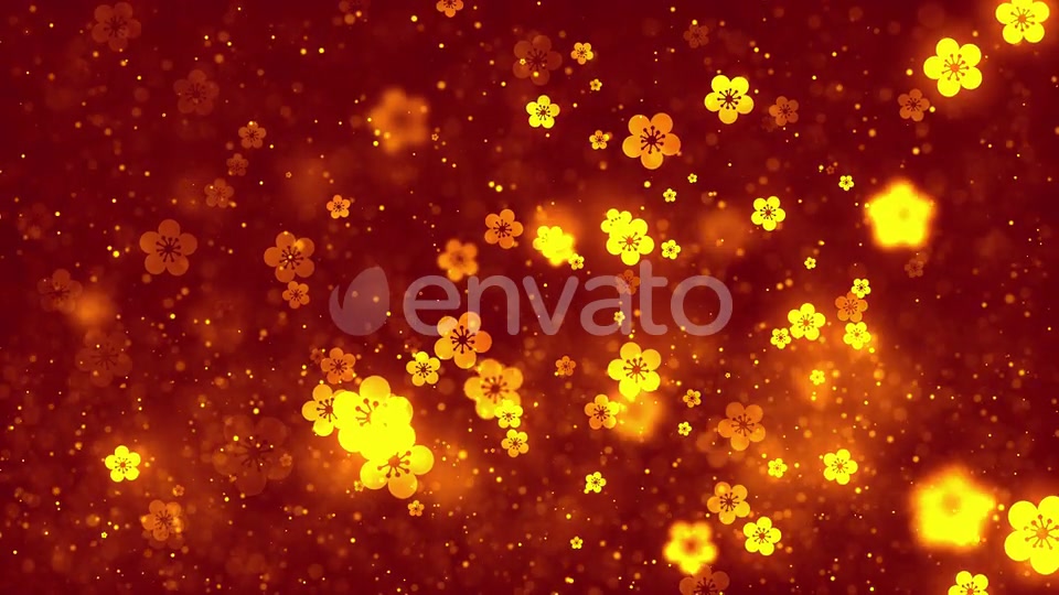 Chinese Plum Blossom Background V2 Videohive 23158981 Motion Graphics Image 4
