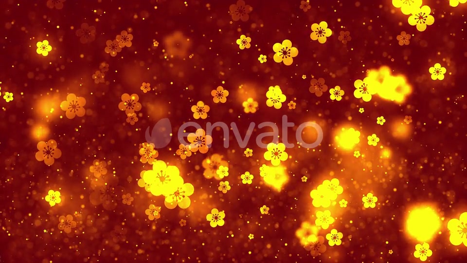 Chinese Plum Blossom Background V2 Videohive 23158981 Motion Graphics Image 5
