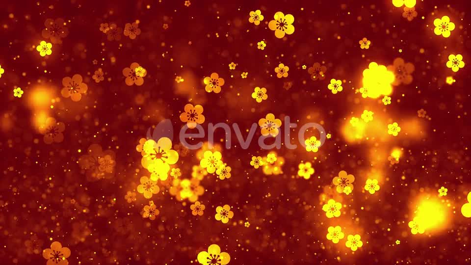 Chinese Plum Blossom Background V2 Videohive 23158981 Motion Graphics Image 7