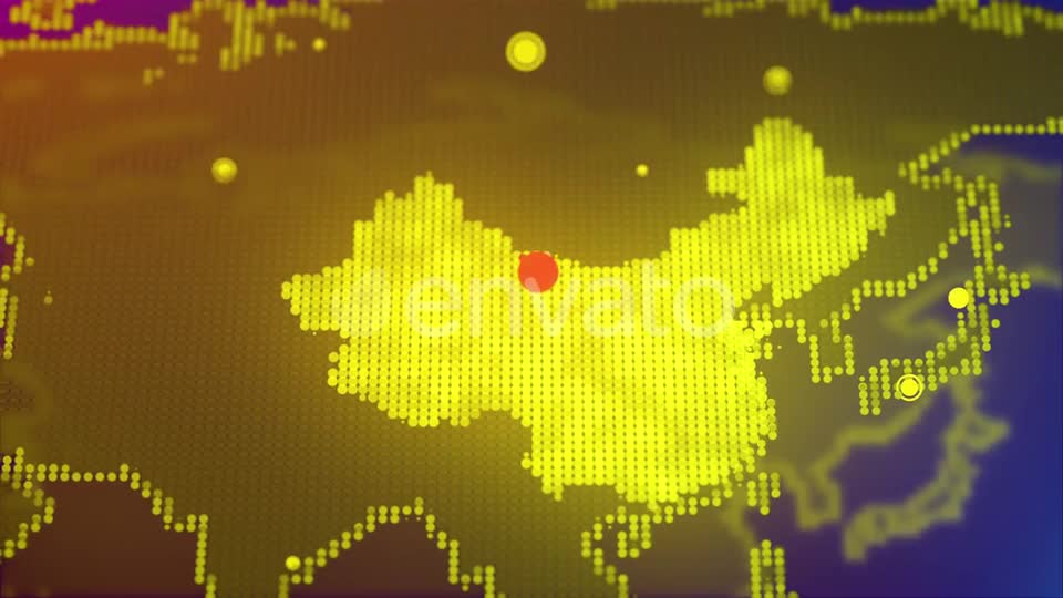 Chinese Virus Spreads Around the World Videohive 25631829 Motion Graphics Image 1