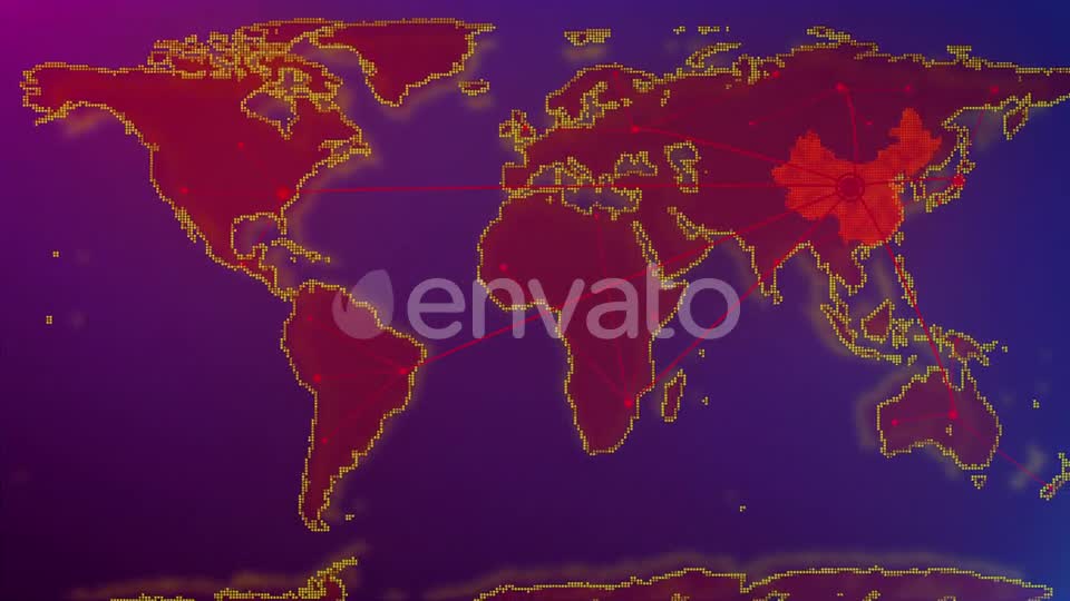 Chinese Virus Spreads Around the World Videohive 25631829 Motion Graphics Image 7