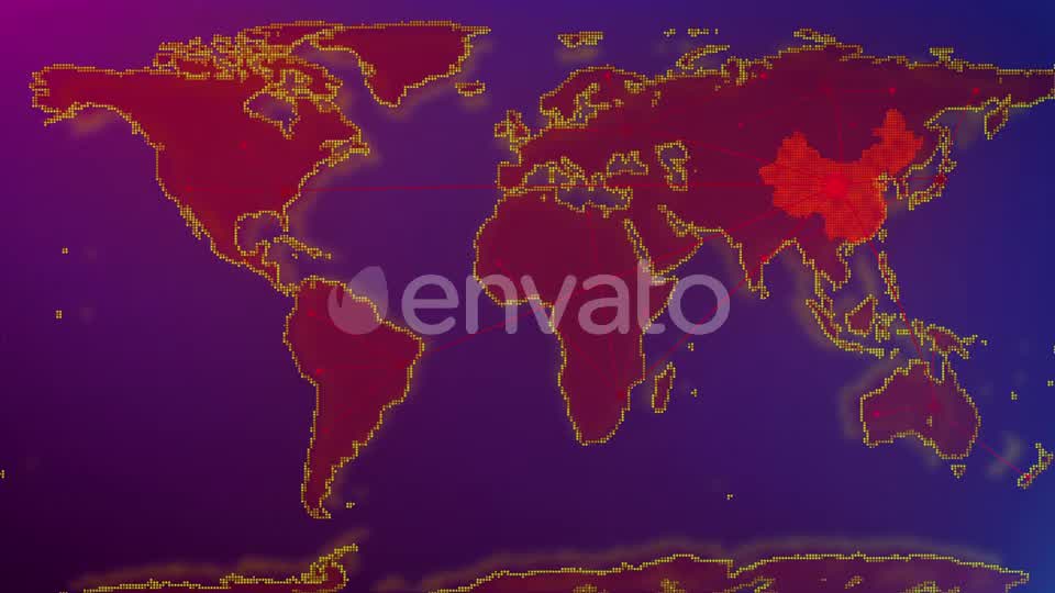Chinese Virus Spreads Around the World Videohive 25631829 Motion Graphics Image 8