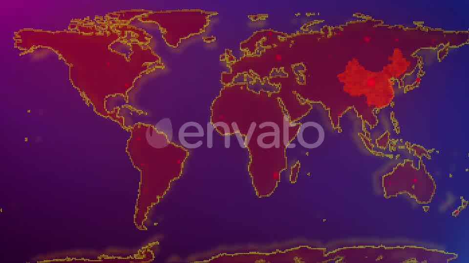 Chinese Virus Spreads Around the World Videohive 25631829 Motion Graphics Image 9