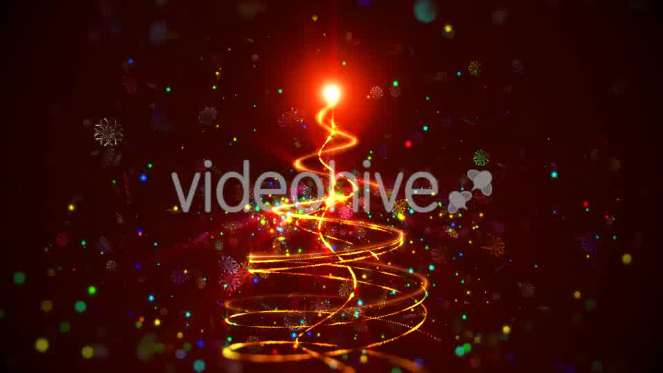 Christmas Abstract Tree Videohive 21073047 Motion Graphics Image 10