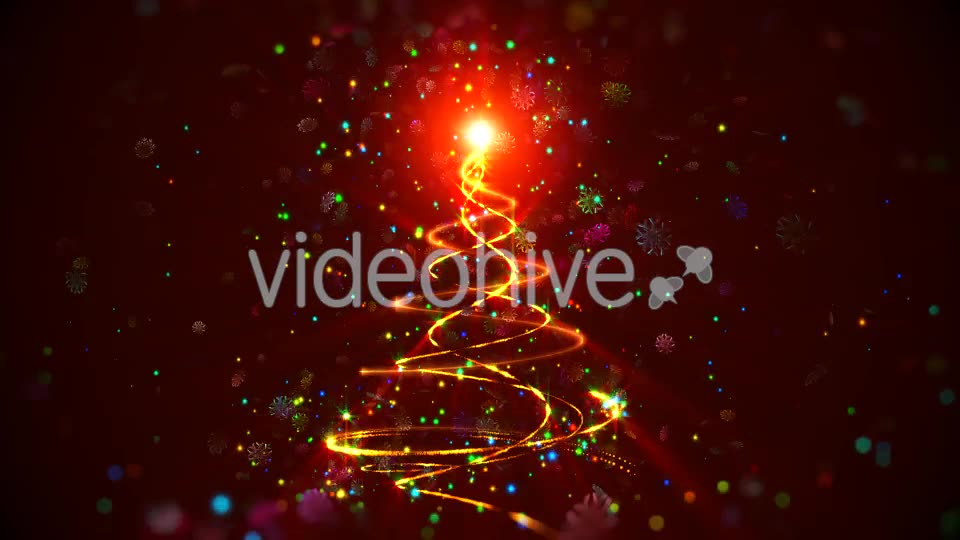 Christmas Abstract Tree Videohive 21073047 Motion Graphics Image 2