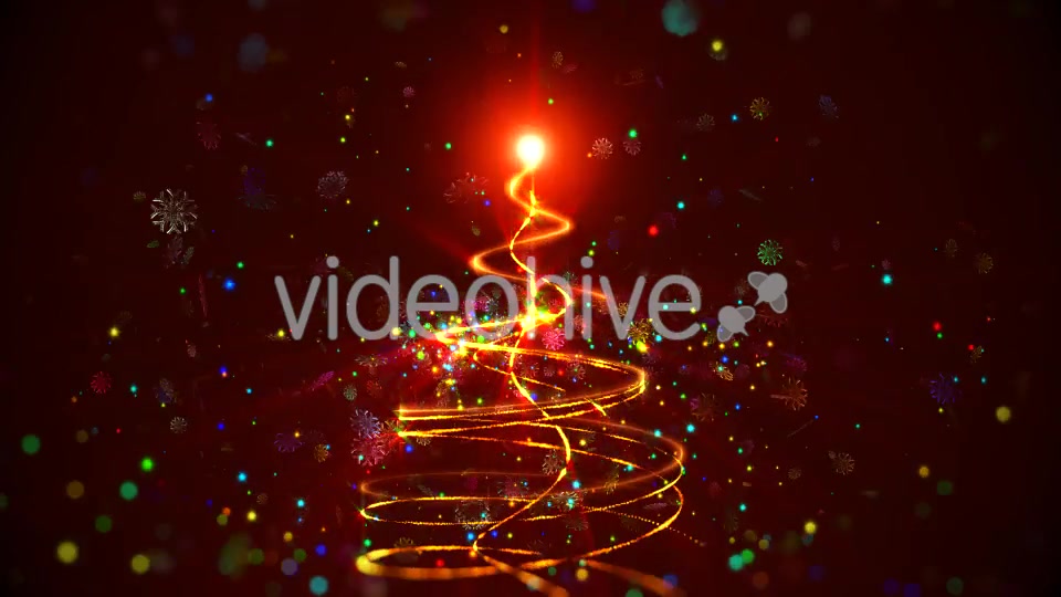 Christmas Abstract Tree Videohive 21073047 Motion Graphics Image 4