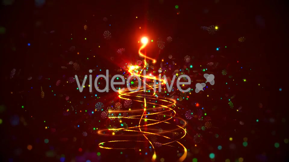 Christmas Abstract Tree Videohive 21073047 Motion Graphics Image 5