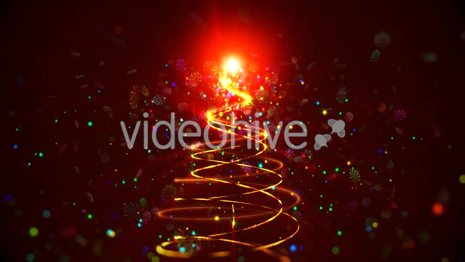 Christmas Abstract Tree Videohive 21073047 Motion Graphics Image 6