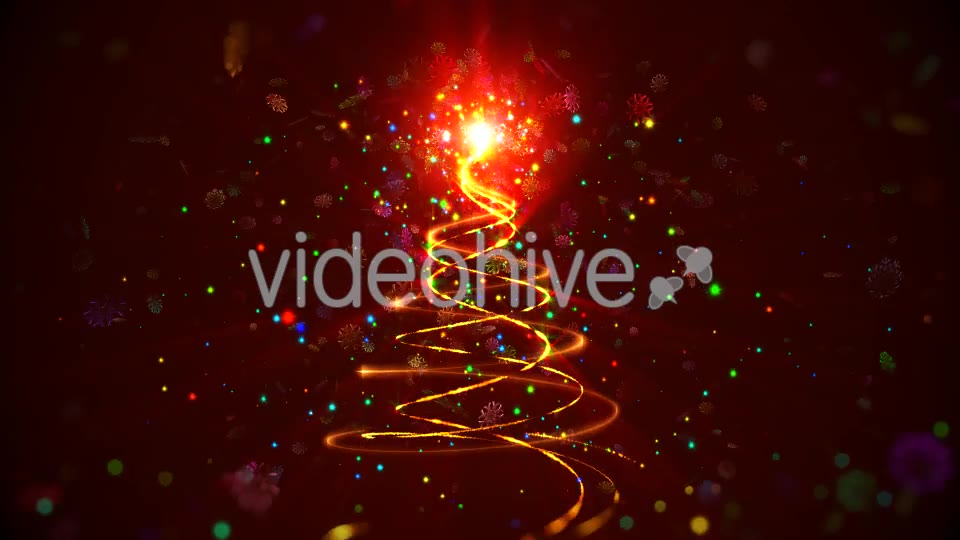 Christmas Abstract Tree Videohive 21073047 Motion Graphics Image 7