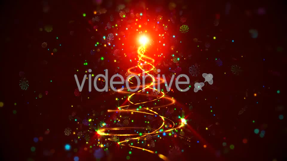 Christmas Abstract Tree Videohive 21073047 Motion Graphics Image 8