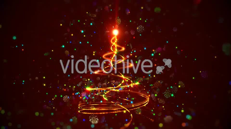 Christmas Abstract Tree Videohive 21073047 Motion Graphics Image 9