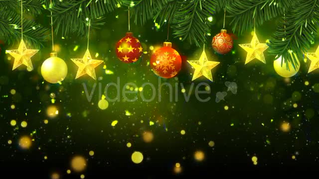 Christmas Background Green Videohive 19135415 Motion Graphics Image 10