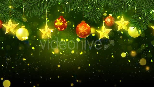 Christmas Background Green Videohive 19135415 Motion Graphics Image 2