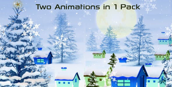 Christmas Background Pack 01 - Videohive 6133606 Download