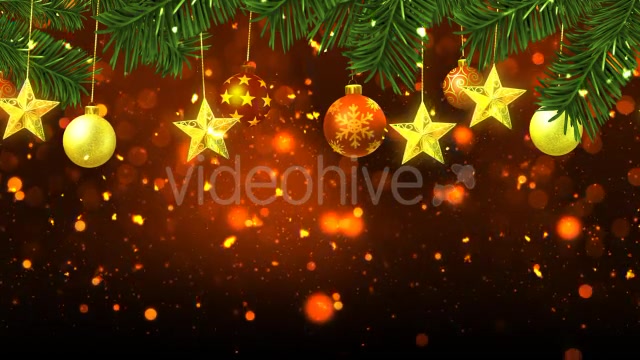 Christmas Background Red Videohive 19153906 Motion Graphics Image 3
