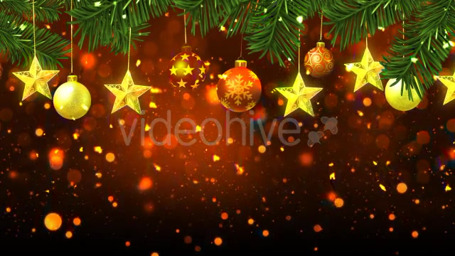 Christmas Background Red Videohive 19153906 Motion Graphics Image 6