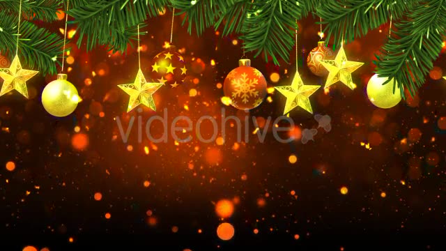 Christmas Background Red Videohive 19153906 Motion Graphics Image 8
