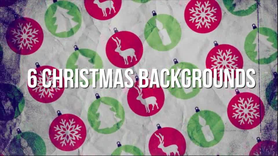 Christmas Backgrounds Videohive 3528022 Motion Graphics Image 1
