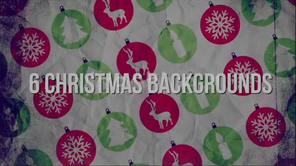 Christmas Backgrounds Videohive 3528022 Motion Graphics Image 13
