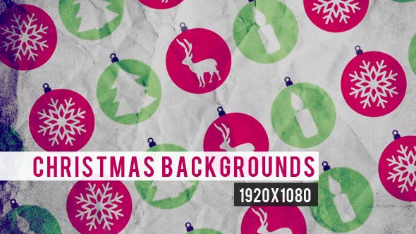 Christmas Backgrounds - Download Videohive 3528022