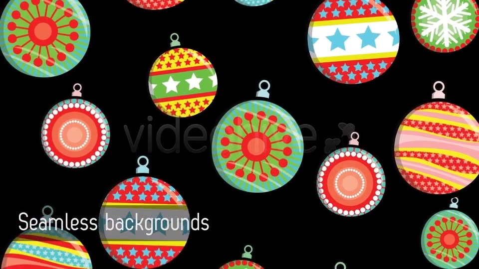 Christmas Backgrounds Pack Of 6 Videohive 9828944 Motion Graphics Image 3